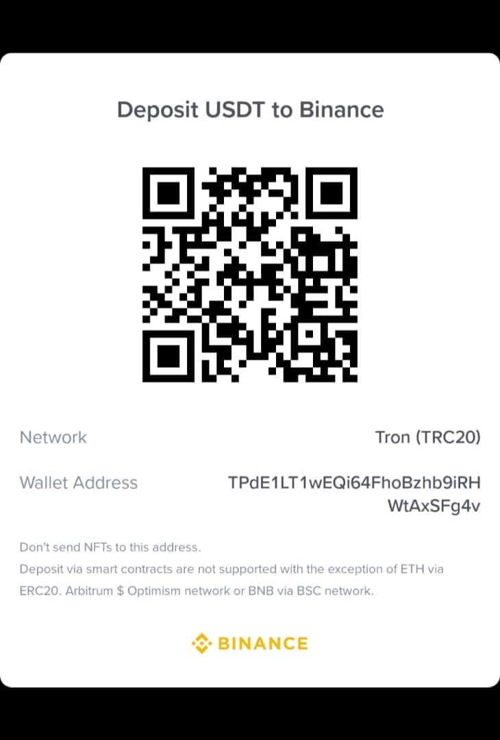 USDT TRC20 QR Code